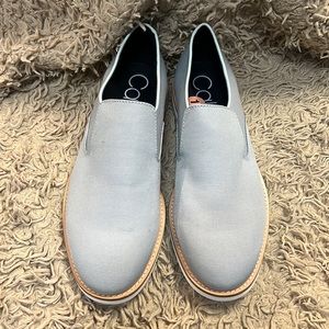 Calvin Klein Men’s Casual Loafers shoes Color Blue Grey